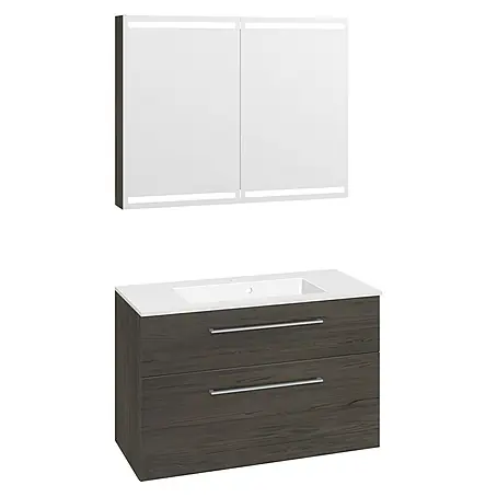Scanbad Delta Badmöbel-Set Micca