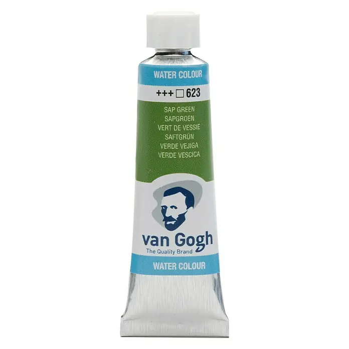 Talens Van Gogh Acuarela - Verde vejiga, 10 ml, Tubo