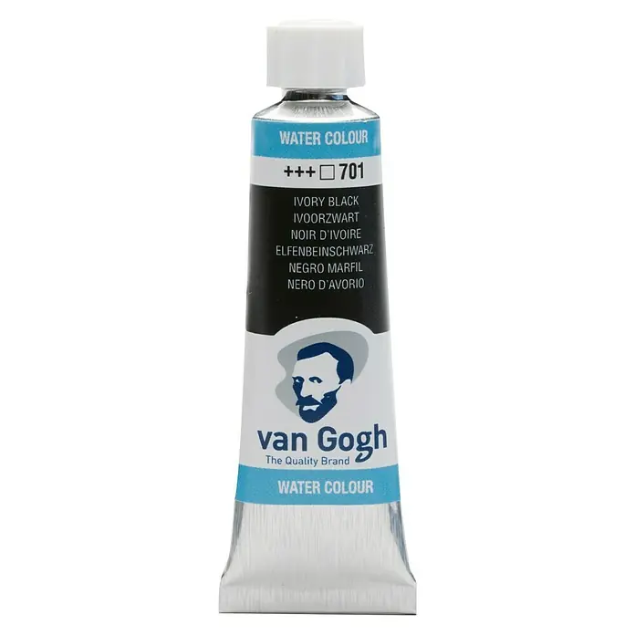 Talens Van Gogh Acuarela - Negro marfil, 10 ml, Tubo