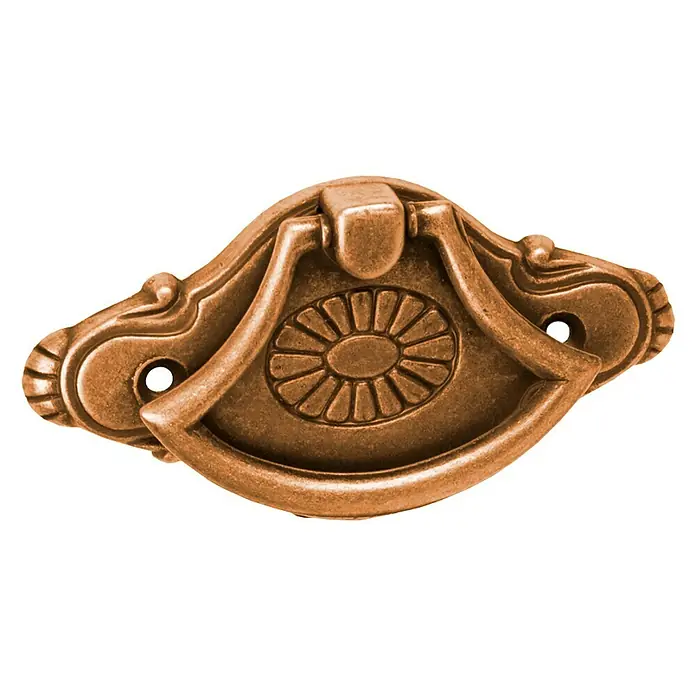 Nesu Tirador para muebles 294BR2 - L x An x Al: 7,5 x 4 x 0,9 cm, Acero