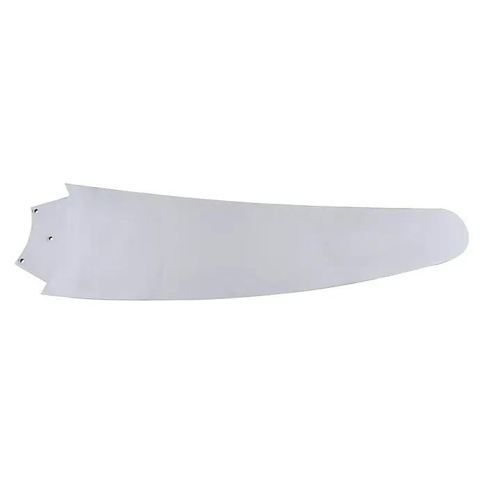 Proklima Plafondventilator Fabiola, zilver - 132 cm, Zilver - Vooraanzicht