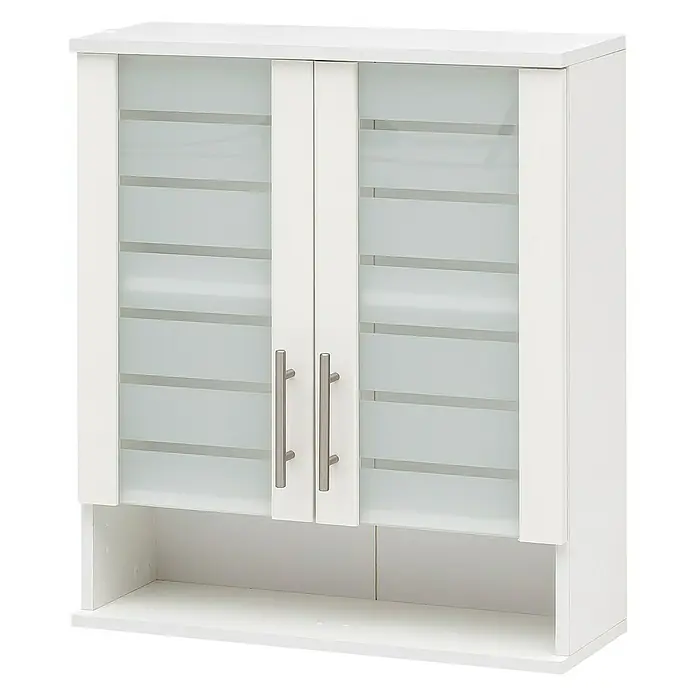Schildmeyer Niko Oberschrank - 60 x 20,5 x 70 cm, Perlweiß - Rechte Seitenansicht