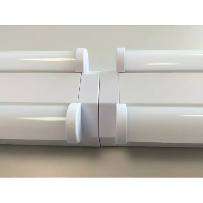 Müller-Licht LED-Wand- & Deckenleuchte Basic 2 - 36 W, Weiß, L x B x H: 90 x 7,5 x 5 cm