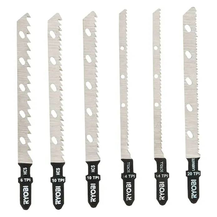 Ryobi ONE+ Hoja de sierra RAK6JSBW - 6 pzs.