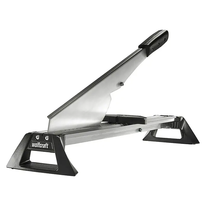 Wolfcraft Laminatschneider LC 600 - Geeignet für: Laminat, Schnittbreite: 465 mm, Material: Aluminium - Rechte Seitenansicht