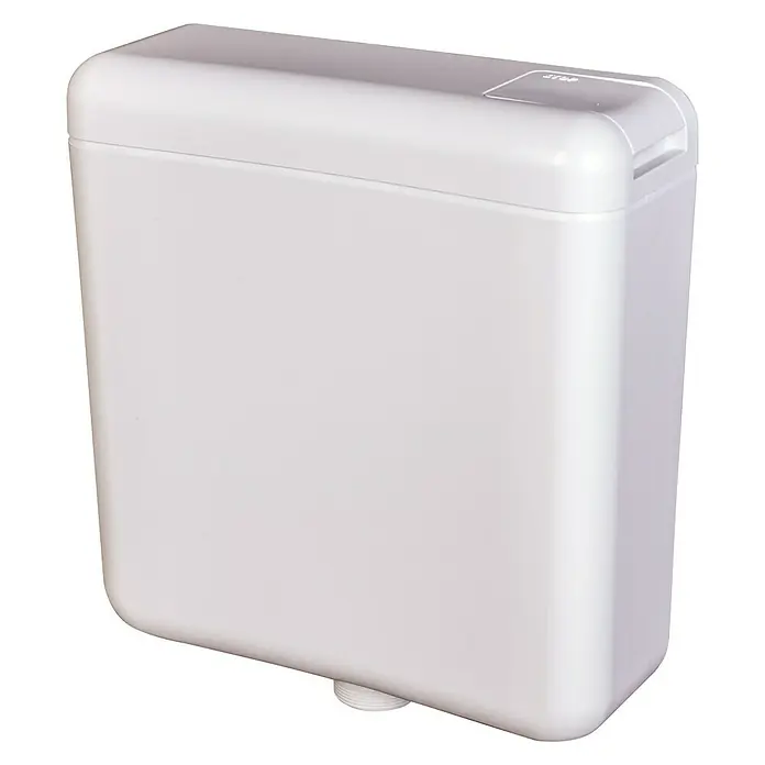 Admiral Spülkasten 310 - Weiß, Spülmenge: 6 - 7,5 l, 40 x 38,4 cm - Vorderansicht