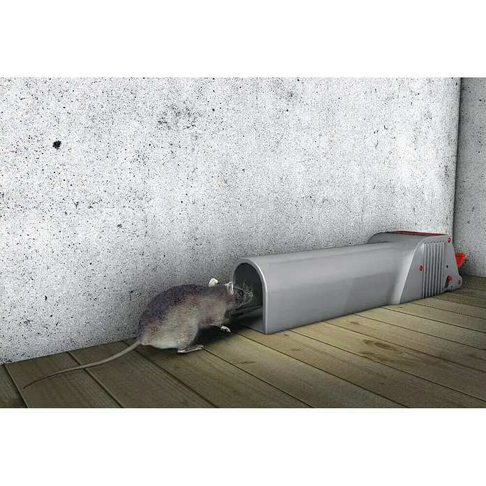 Swissinno SuperCat Mausefalle No See No Touch - Spezialfalle, Kunststoff, 1 Stk.