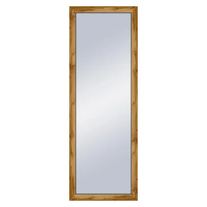 Espejo Madera natural - 49 x 139 cm, Roble