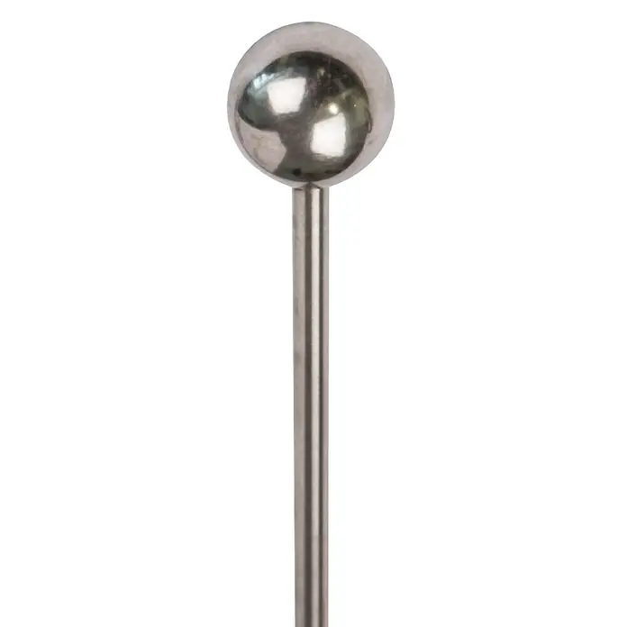 Windhager Pflanzstab - Länge: 120 cm, Silber, Gerade