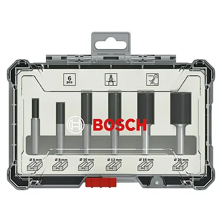 Bosch  Frezenset V-groef