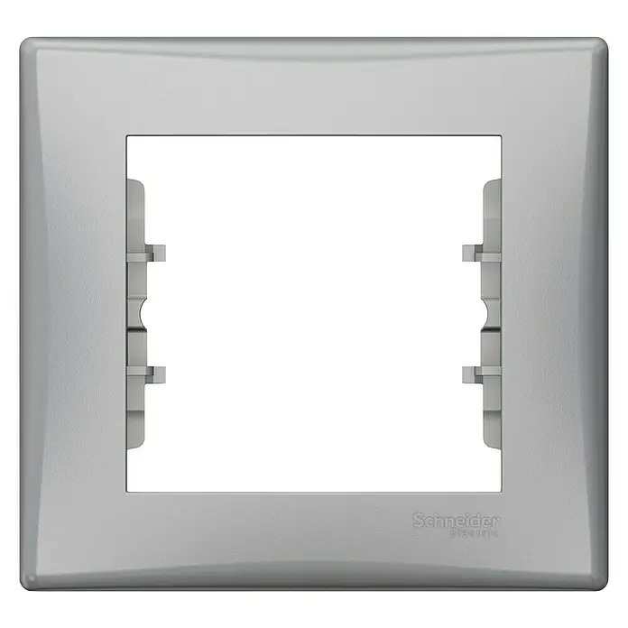 Schneider Electric Sedna Marco - Aluminio, x 1, Plástico, Montaje en la pared