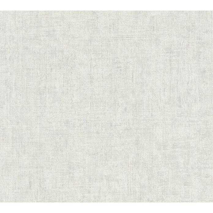 AS Creation Greenery Vliestapete Strukturuni - Grau, Uni, 10,05 x 0,53 m - Detailaufnahme