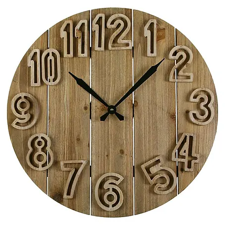 Reloj de pared redondo Clement