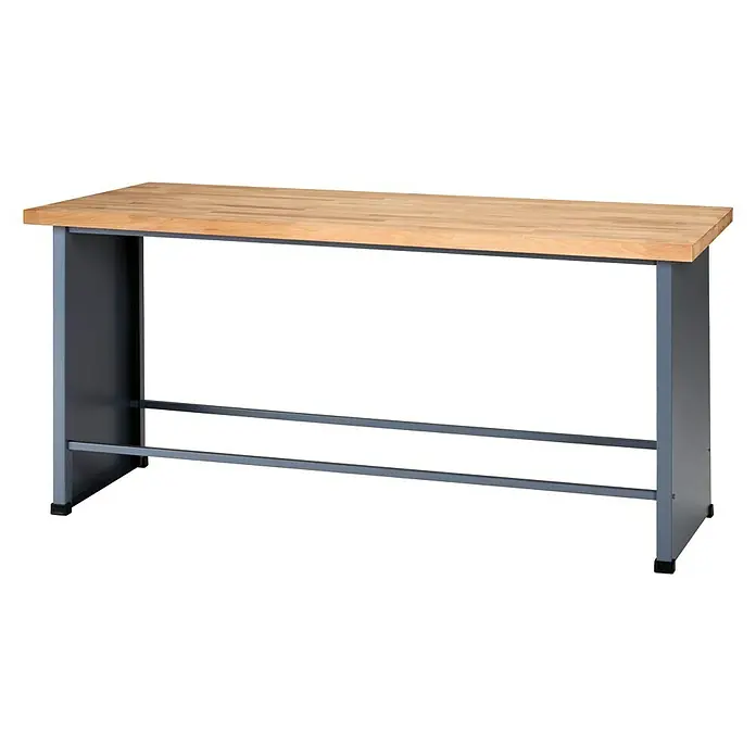 Küpper Profi Modul System Basismodul groß - 70 x 184 x 86 cm, Hammerschlag-Silber - Vorderansicht