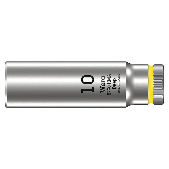 Wera Steckschlüsseleinsatz 8790 HMA - Schlüsselweite: 10 mm, Antriebsgröße: ⅜″ - Vorderansicht