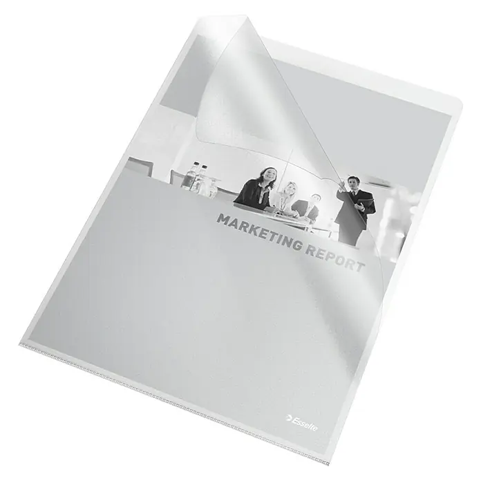 Esselte Sichthülle - B x H: 220 x 307 mm, 25 Stk. - Vorderansicht