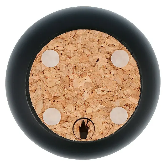 Venus Ivo Zahnputzbecher - Polyresin, Schwarz