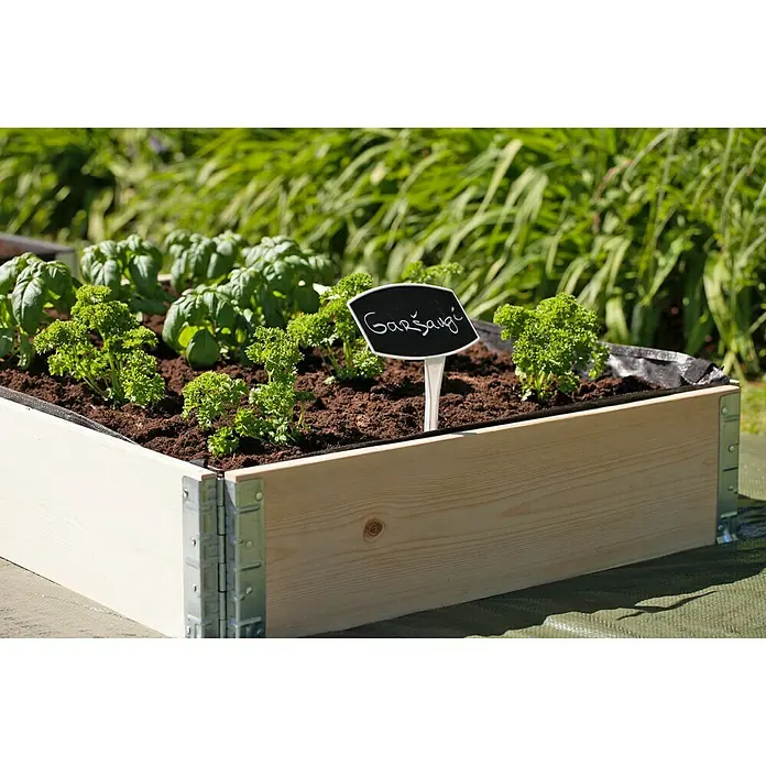 Gardol Hochbeet Palettenrahmen - 120 x 80 x 20 cm, Holz, Natur