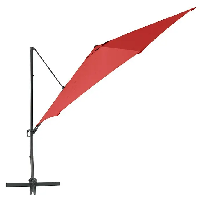 Sunfun Ampelschirm Florenz - Chili, Durchmesser: 350 cm