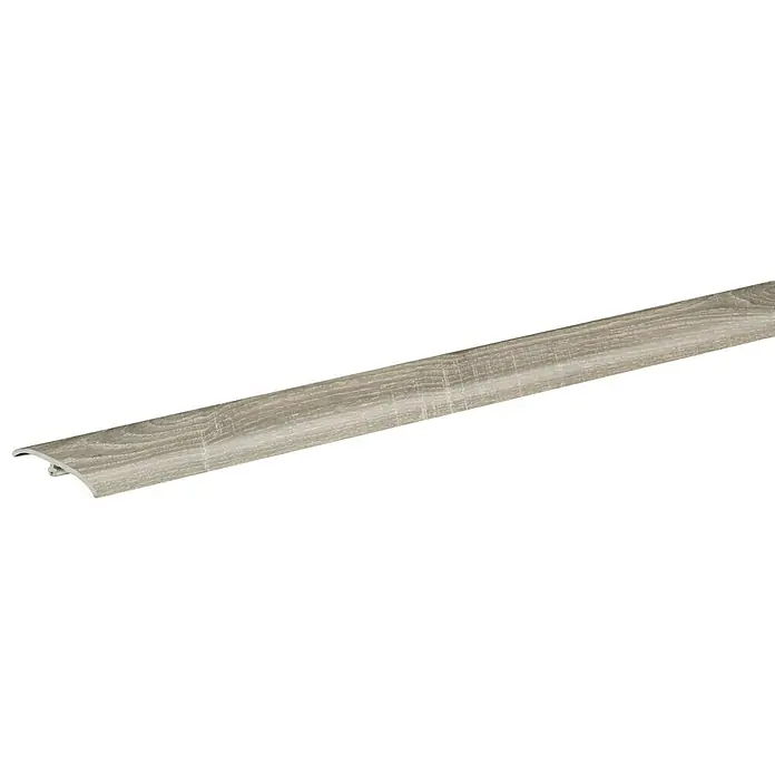 Profiles and more Übergangsprofil DF6 Eiche Leonessa - 0,9 m x 37,5 mm x 5,5 mm, Kleben - Linke Seitenansicht