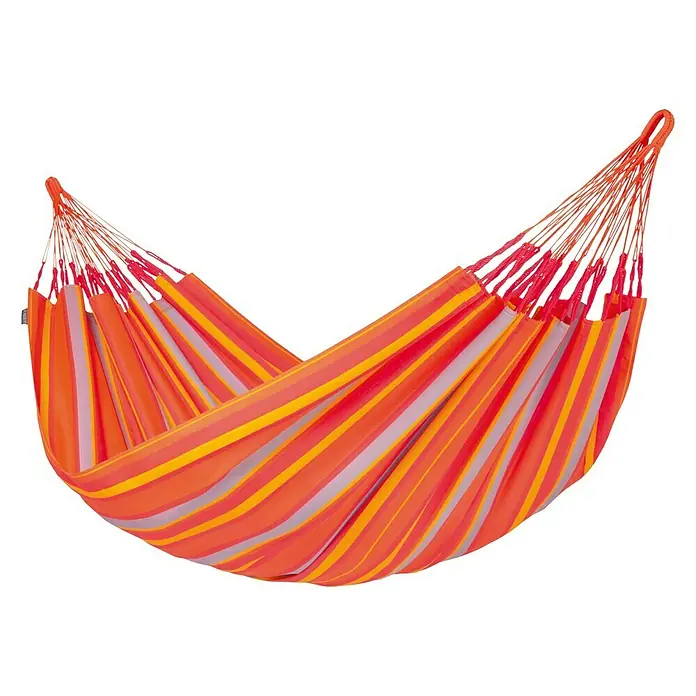La Siesta Hamaca Brisa Toucan - L x An: 350 x 160 cm, Rojo/Naranja/Amarillo, Número de personas máx.: 2