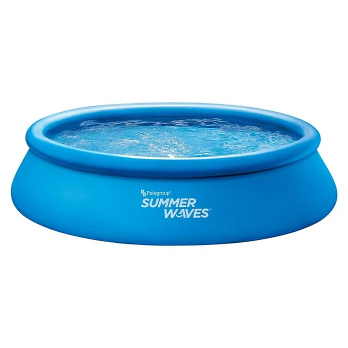Pool-Set Summer Waves - Ø x H: 396 x 84 cm, 7,29 m³, Blau