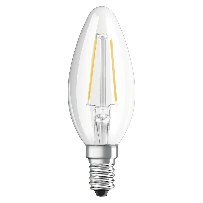 Osram Retrofit LED žarulja - E14, 2,5 W, B35, 250 lm, 2 kom - Pogled sprijeda