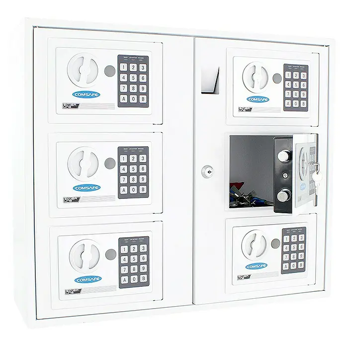 Rottner Schlüsselschrank - L x B x H: 17 x 53,5 x 46,5 cm, Elektronisches Zahlenschloss
