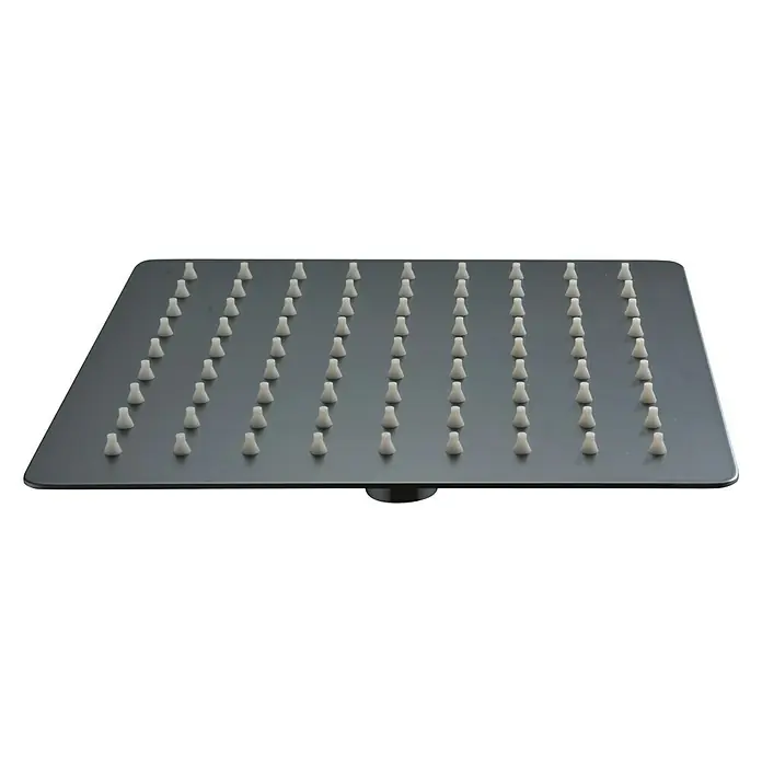 Imex Rociador de ducha Cádiz - L x An: 30 x 30 cm, Negro, Cuadrado