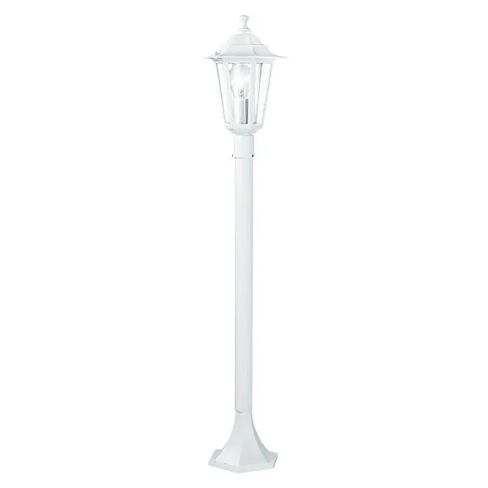 Eglo Laterna 5 Außenleuchte Laterna 5 - 60 W, Weiß, Ø x H: 19,5 x 103 cm