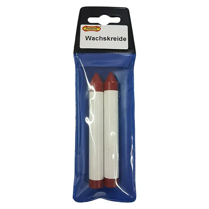 Pariere Wachskreide - Rot, 2 Stk. - Vorderansicht