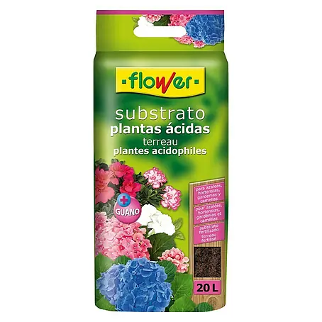 Flower  Sustrato para plantas ácidas