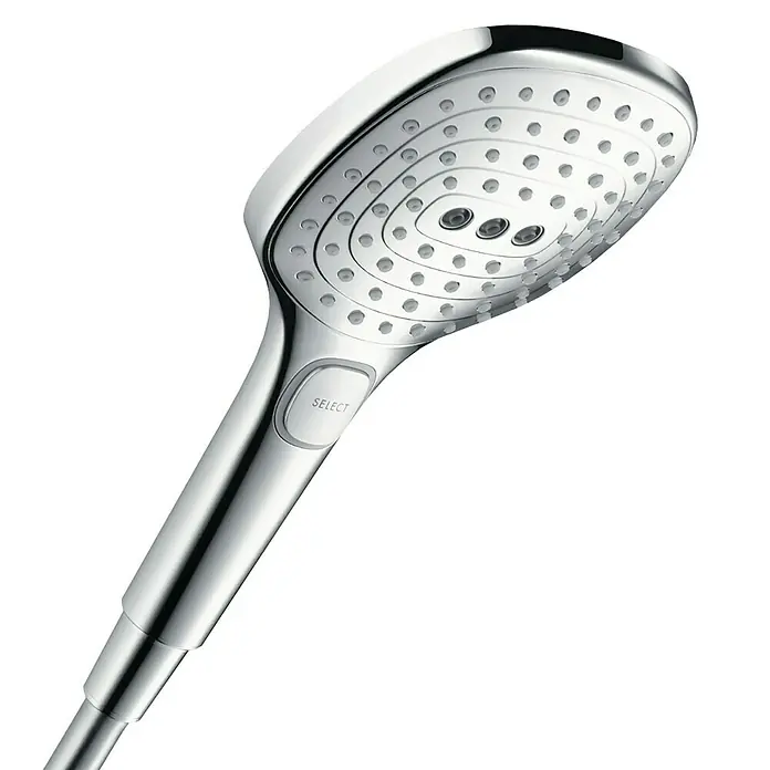 Hansgrohe Douchekop Raindance Select E 120 - Aantal functies: 3 st., Diameter: 12 cm, Chroom - Vooraanzicht