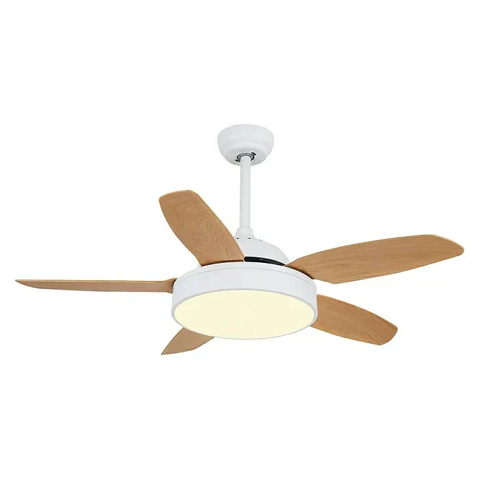 Arte confort Ventilador de techo Mykonos - Diámetro: 107 cm, Haya, 11 W, AC