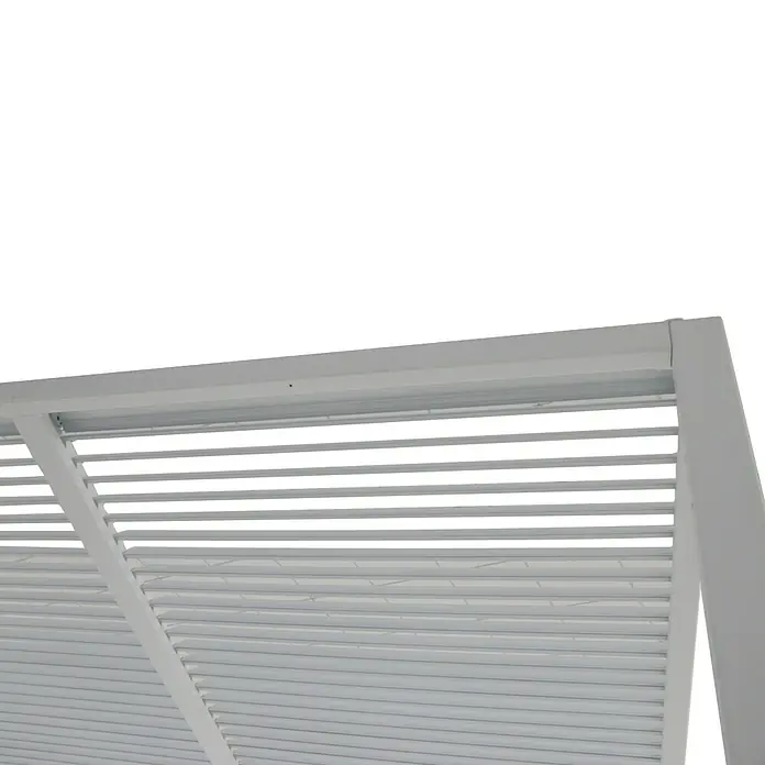Sunfun Paviljon od aluminija Palma - D x Š x V: 300 x 400 x 255 cm, Bijele boje - Detaljan prikaz