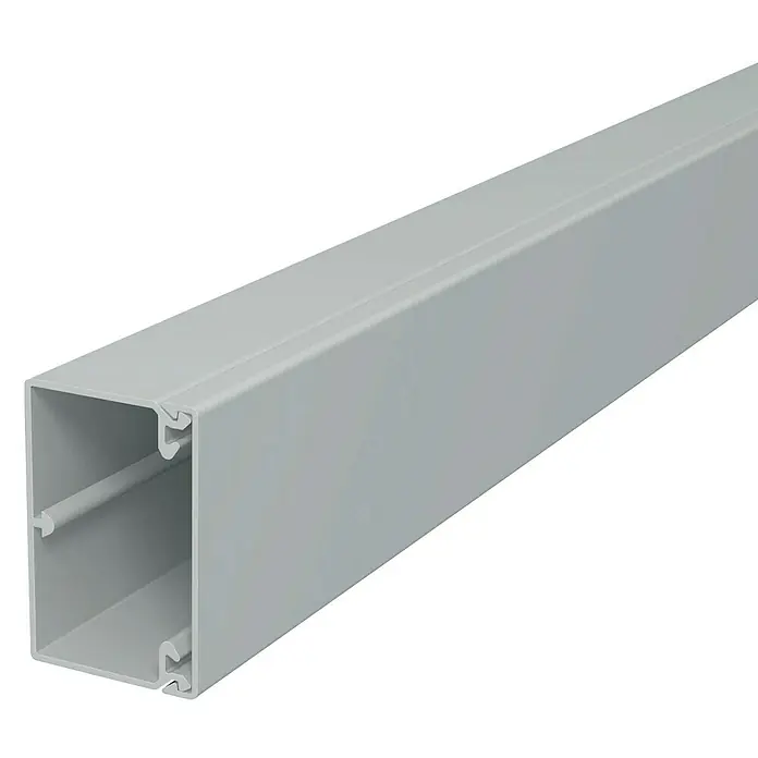 Kabelkanal - 2 m x 60 mm x 40 mm, Grau