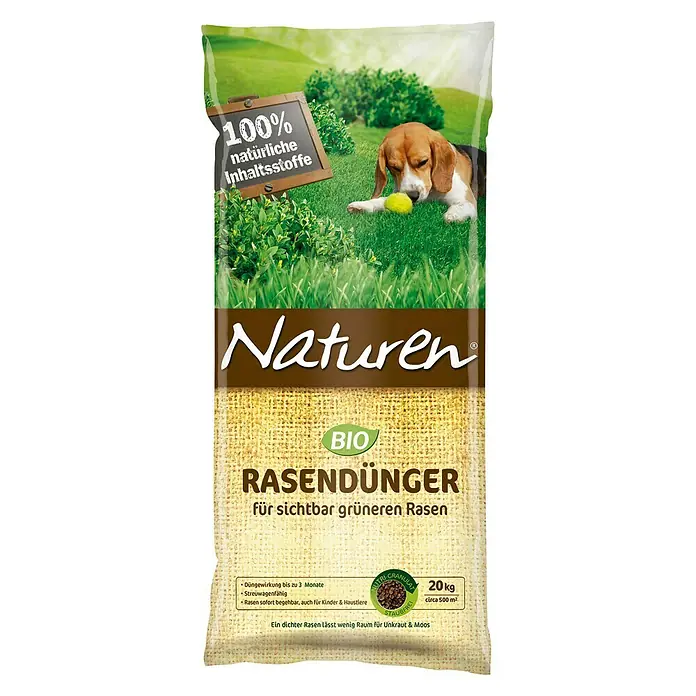 Naturen Rasendünger Bio - 20 kg