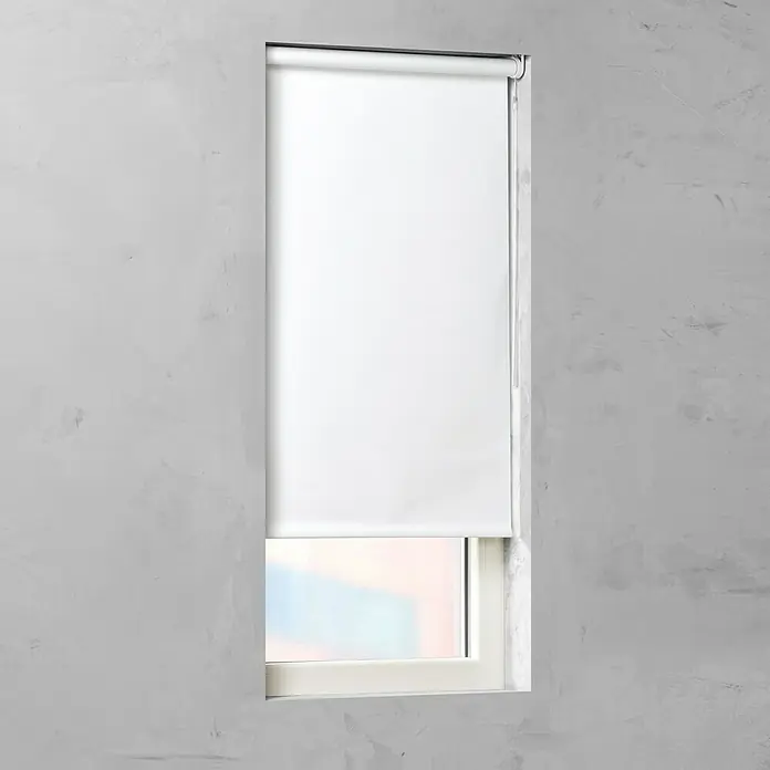 Expo Ambiente Springrollo - B x H: 120 x 190 cm, Weiß - Vorderansicht