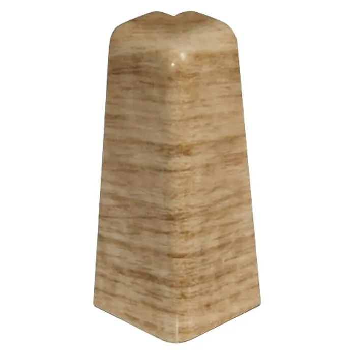 Egger Außenecke - Eiche Honig, 2 Stk., Passend für: Egger Sockelleisten 17 x 60 mm - Ansicht von oben