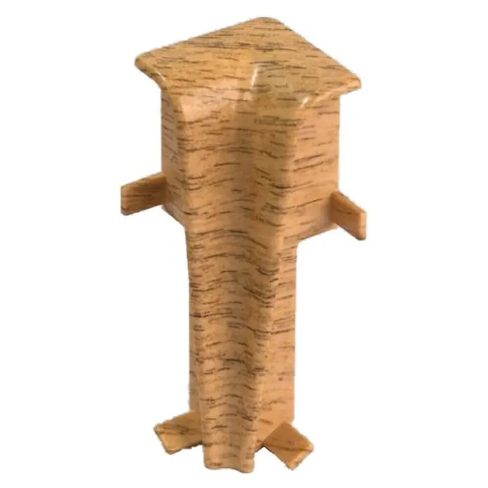 Egger Innenecke - Eiche Rotbraun, 2 Stk., Passend für: Egger Sockelleisten 17 x 60 mm - Ansicht von oben
