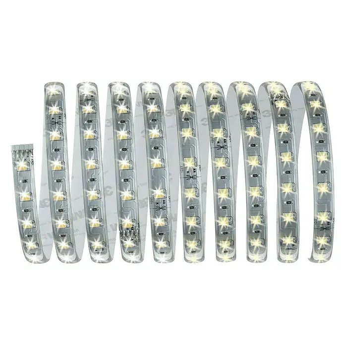 Paulmann Smart Home ZigBee LED-Band - 3 m, Einstellbare Farbtemperatur, Warmweiß, 20 W - Vorderansicht