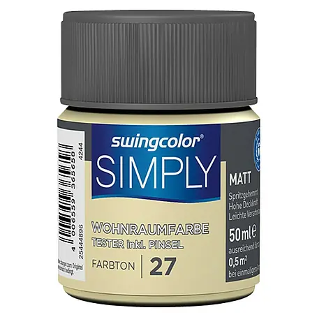 swingcolor  Boja za zid SIMPLY Tester