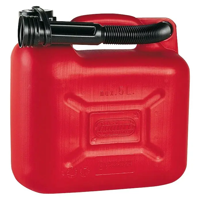 Bidón para carburante - 5 l, Rojo