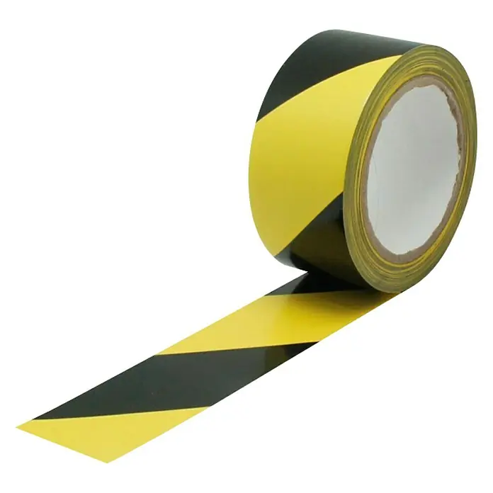 Cinta de señalización adhesiva - Amarillo, Negro