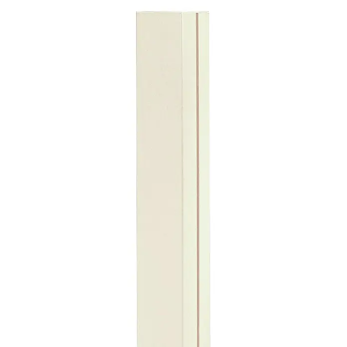 Nortene Poste para cercado Alupost - Altura: 2,15 m, Blanco, Aluminio