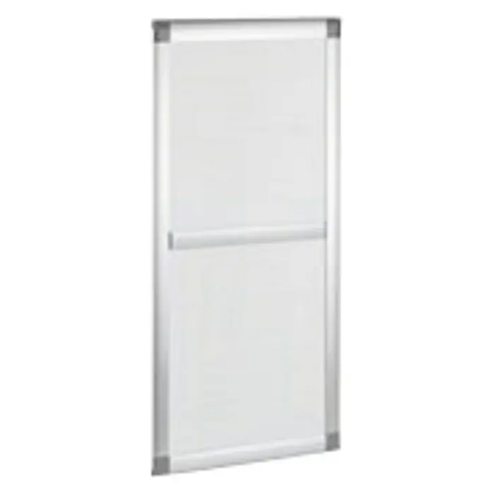 Cortina mosquitera corredera - An x Al: 120 x 220 cm, Color tejido: Blanco