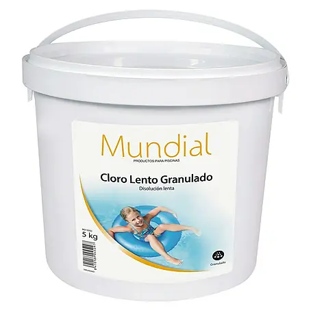 Mundial  Cloro granulado de larga duración