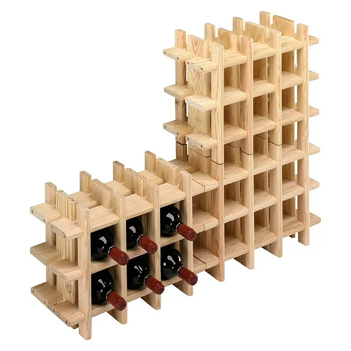 Astigarraga Botellero Rioja - L x An x Al: 43 x 22 x 32,5 cm, Número de botellas: 9 ud.