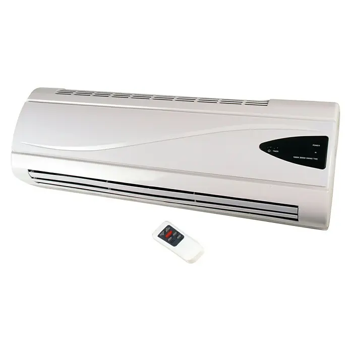 Houston Calefactor de aire Split mural con LCD - Blanco, 1.000/2.000 W