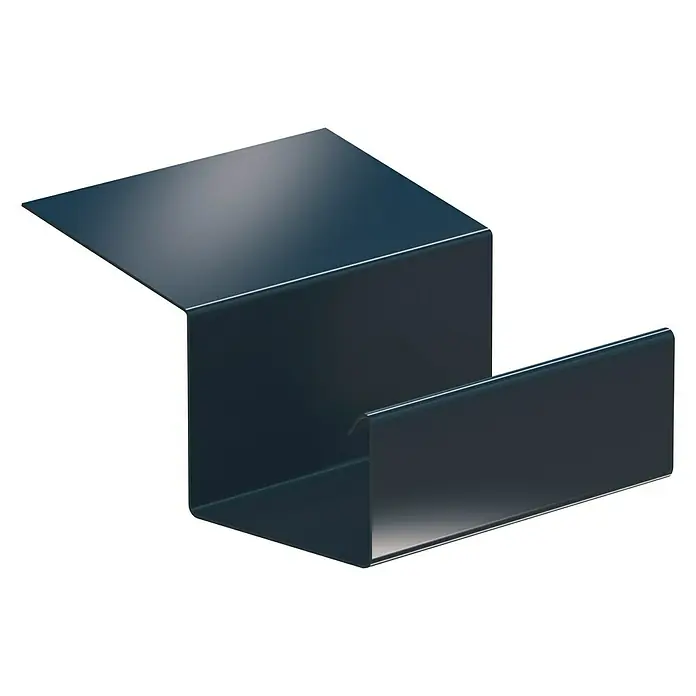 Sarei Piccolo Ablauf-Set - Nennweite: 70 mm, Aluminium, Anthrazit - Linke Seitenansicht